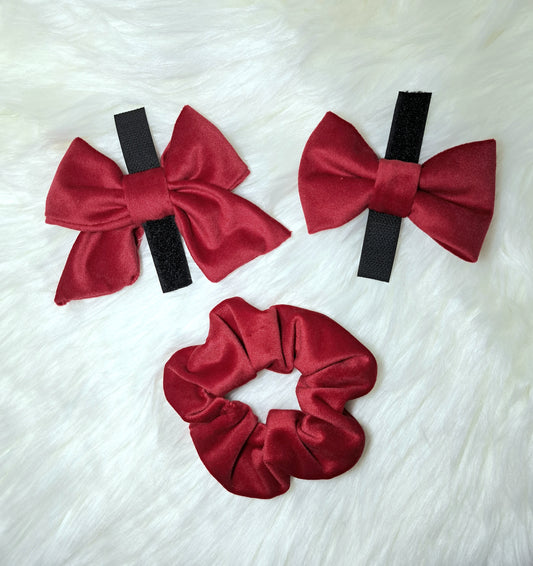 VELVET bow tie